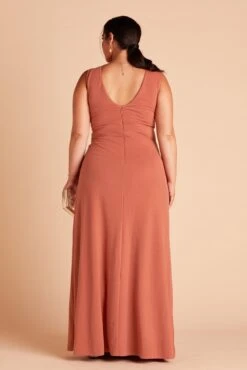 Shamin Crepe Dress - Terracotta -Elegance Bridal Store 005a0ee7b376325dbf822bd38ef1c8d8 8ea6c18c 98d7 451f 8137 7d2c7dff67ba