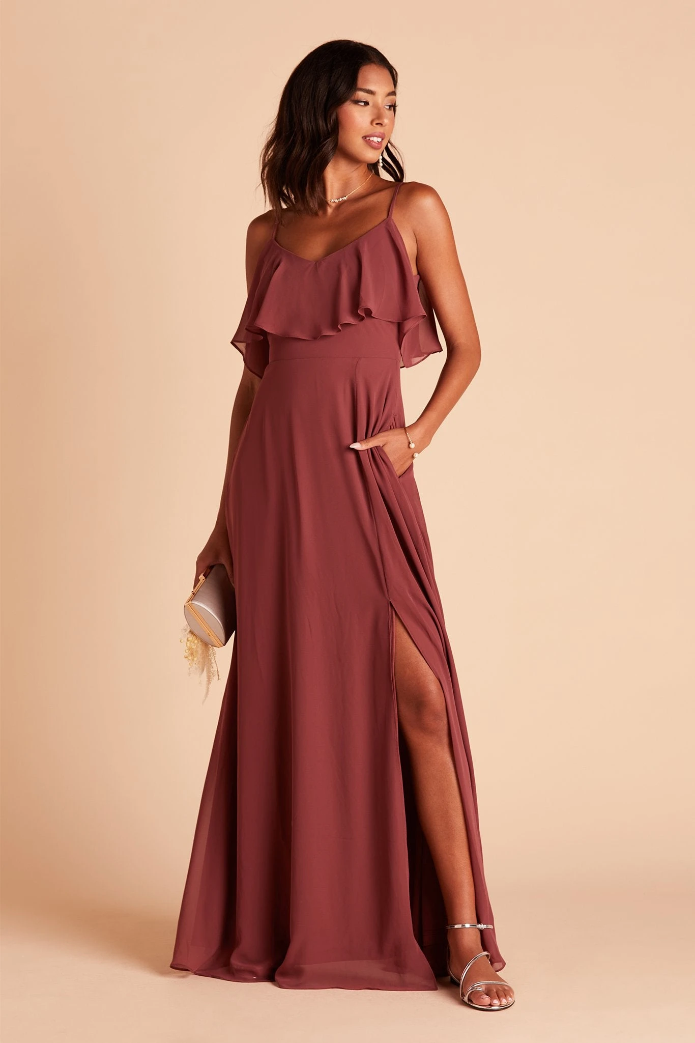 Jane Convertible Dress - Rosewood 6 Jane Convertible Dress - Rosewood - Image 4