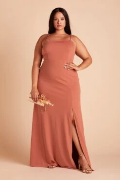 Benny Crepe Dress - Terracotta -Elegance Bridal Store 031d14ddf5fe400afcdfa100c0969f64 9975f5f4 8a83 48a3 92e5 fd2dd2b6c39d