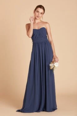 Grace Convertible Dress - Slate Blue -Elegance Bridal Store 091bfb8ec3b892c9057b7bb9780bbcf1