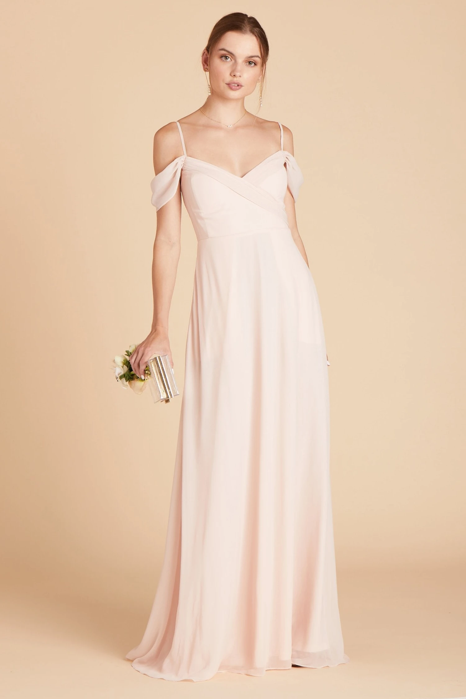 Spence Convertible Dress - Pale Blush 11 Spence Convertible Dress - Pale Blush - Image 9
