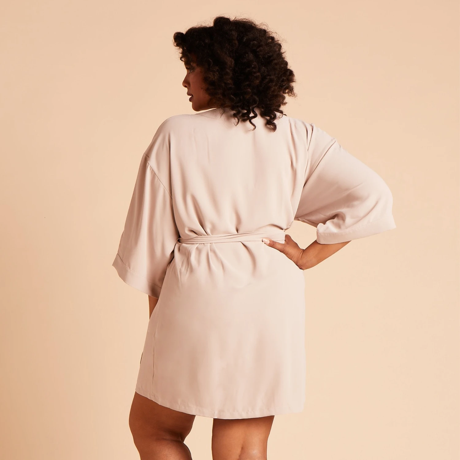 Karen Robe - Taupe 9 Karen Robe - Taupe - Image 7