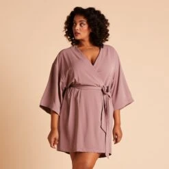 Karen Robe - Dark Mauve 19 Karen Robe - Dark Mauve -Elegance Bridal Store 11f6008dbd242f12a884eed299c23956