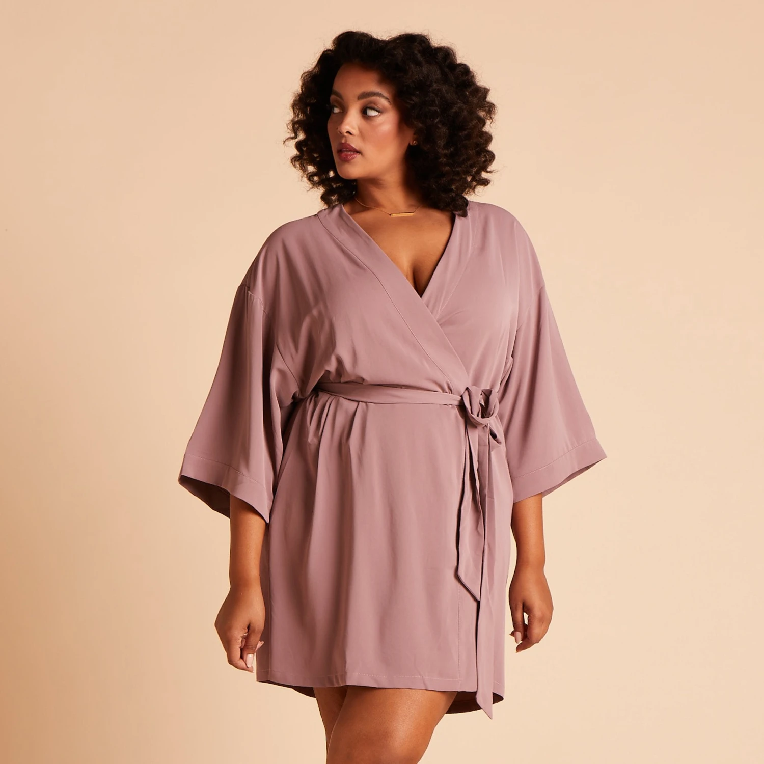 Karen Robe - Dark Mauve 9 Karen Robe - Dark Mauve - Image 7