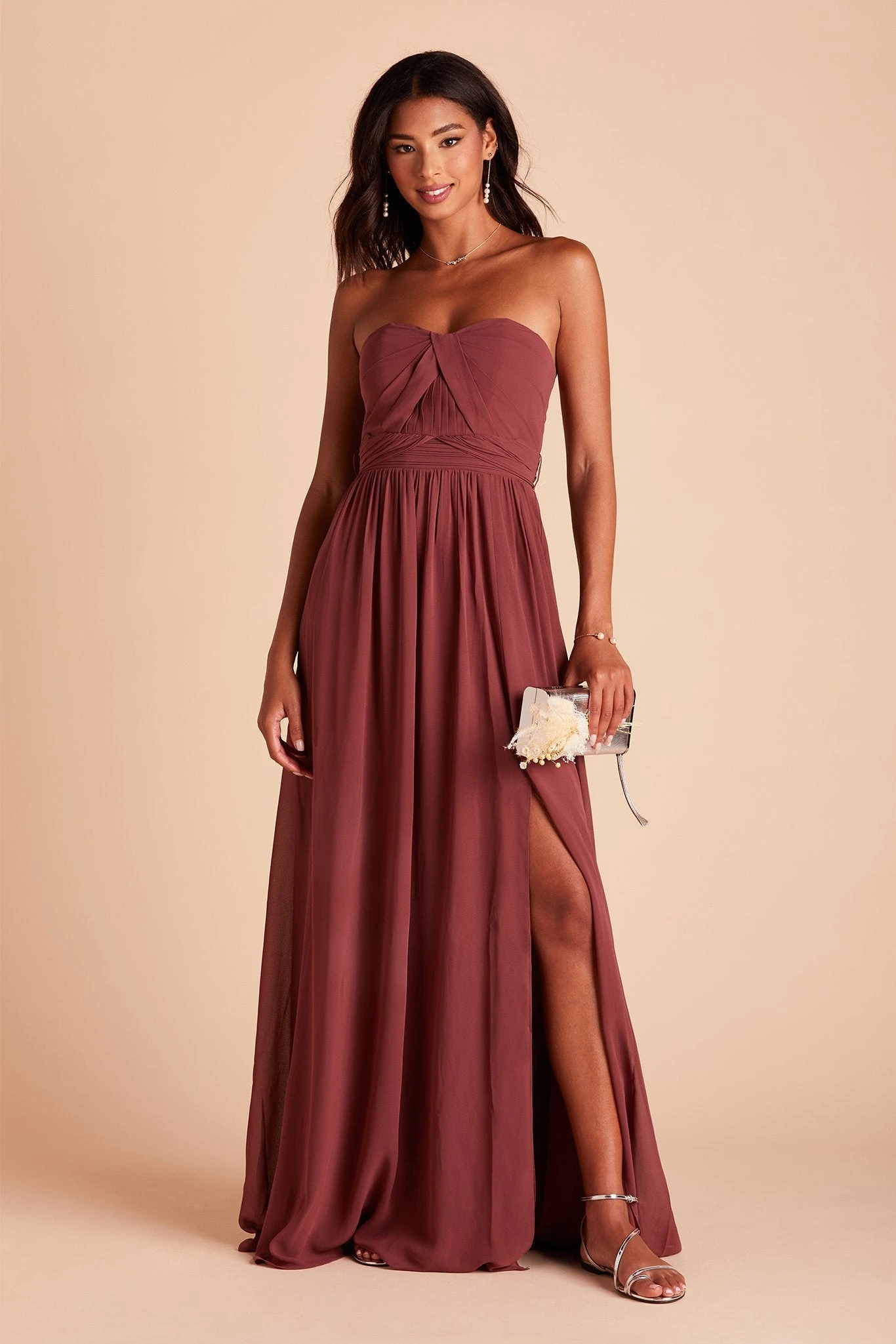 Grace Convertible Dress - Rosewood 10 Grace Convertible Dress - Rosewood - Image 8
