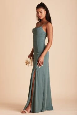 Ash Crepe Dress - Sea Glass 20 Ash Crepe Dress - Sea Glass -Elegance Bridal Store 1a230c4e2dff0e3a6d3ca3750124a8fb