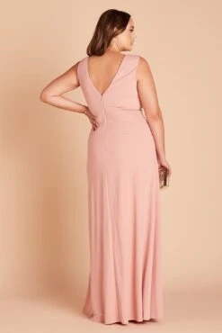 Shamin Crepe Dress - Dusty Rose -Elegance Bridal Store 1af44f4069d38bf6b55076d56ab0728f 195348f7 a243 412c b51b 92d114f82231