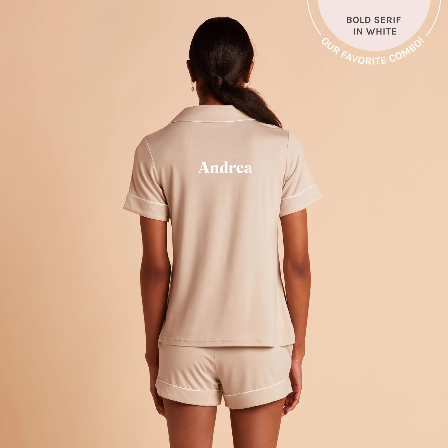 Jonny Pajama Set - Taupe 12 Jonny Pajama Set - Taupe - Image 10