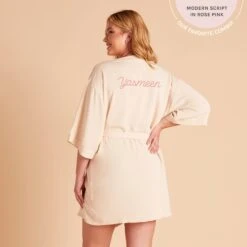 Karen Robe - Champagne -Elegance Bridal Store 2048x2048 PDP personalized Kenny Karen Robe Solid Champagne 02 3873d2c2 6628 401a bcb2 c06871350fa1