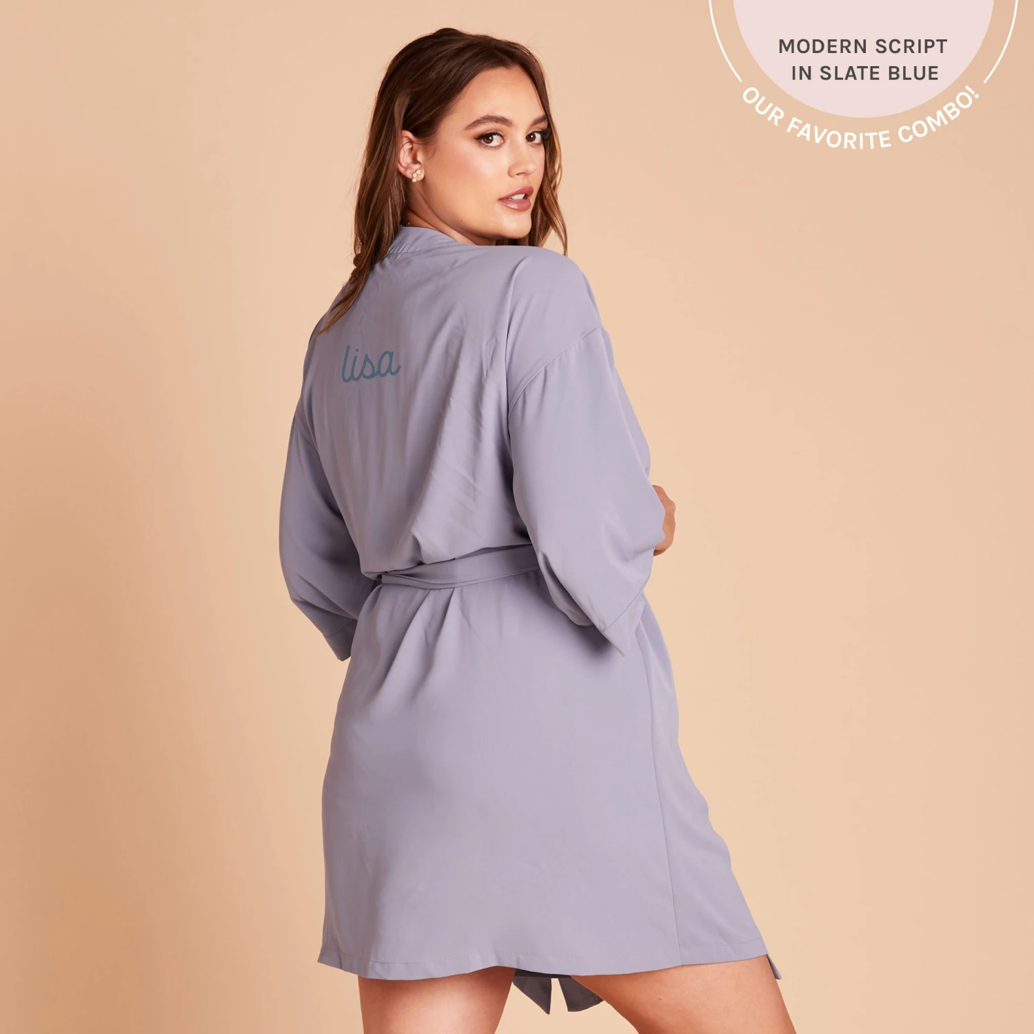 Karen Robe - Dusty Blue 4 Karen Robe - Dusty Blue - Image 2