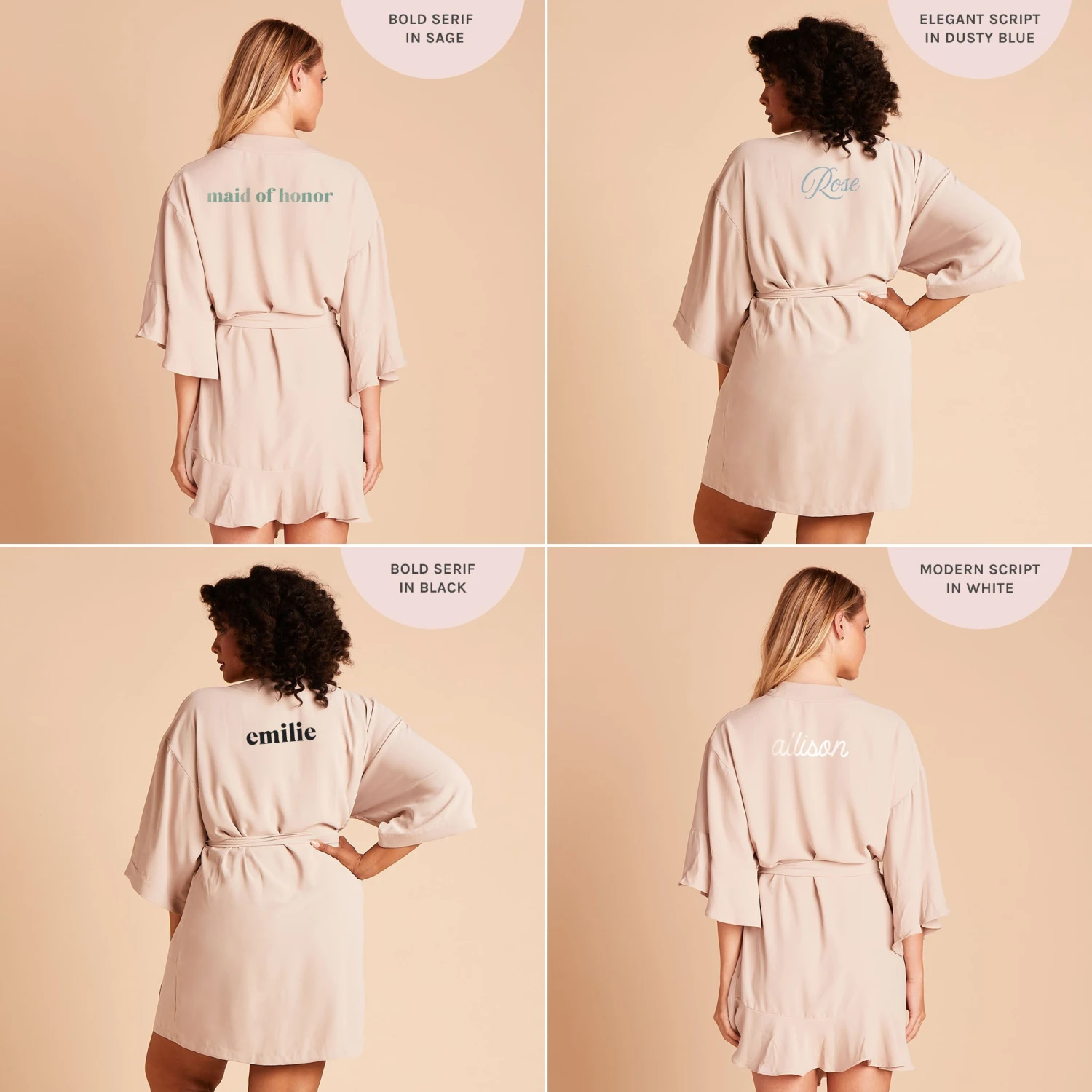 Karen Robe - Taupe 11 Karen Robe - Taupe - Image 9