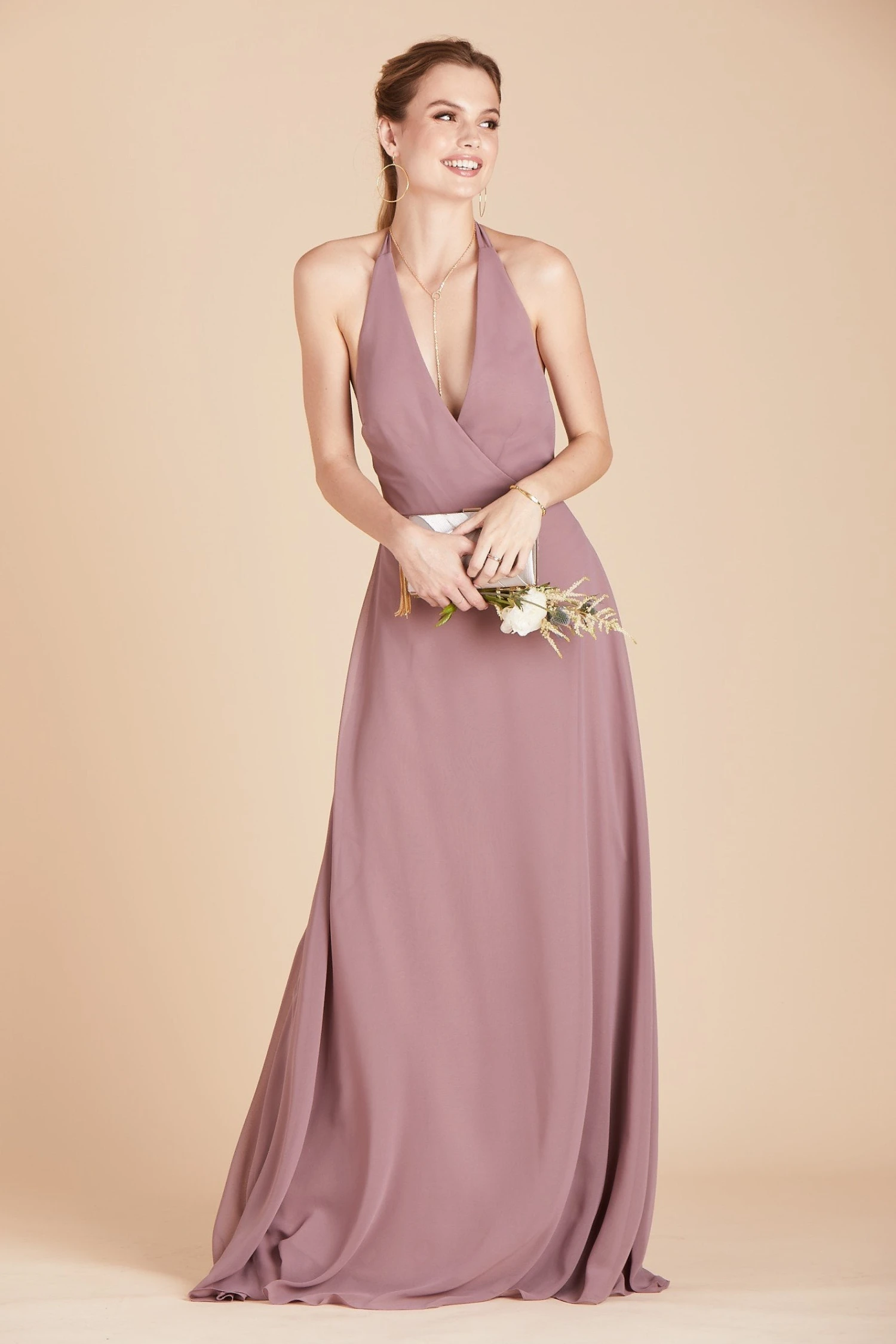 Moni Convertible Dress - Dark Mauve 5 Moni Convertible Dress - Dark Mauve - Image 3