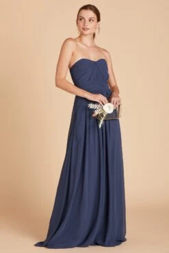 Grace Convertible Dress - Slate Blue -Elegance Bridal Store 26ec1e8208c78baace996523b1a94e9d