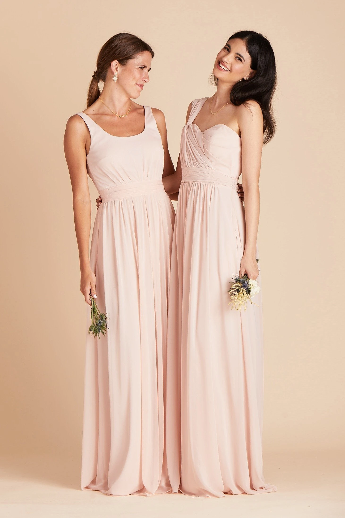 Grace Convertible Dress - Pale Blush 4 Grace Convertible Dress - Pale Blush - Image 2