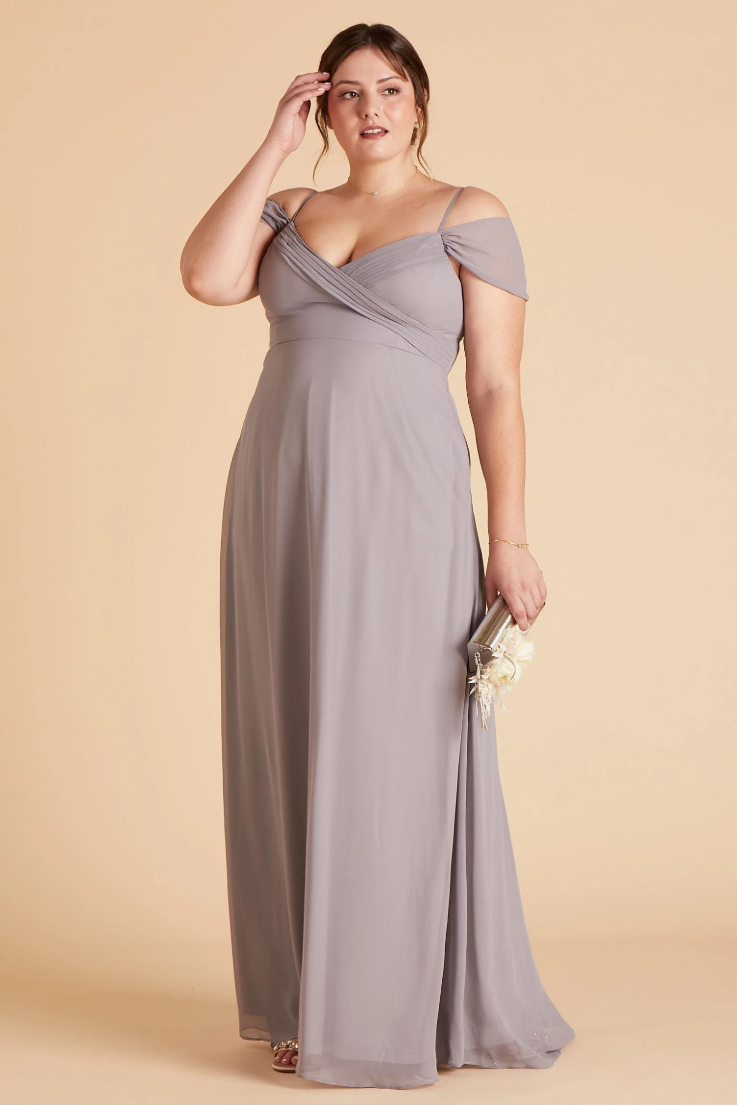 Spence Convertible Dress - Silver 15 Spence Convertible Dress - Silver - Image 13