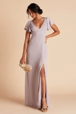 Hannah Crepe Dress - Lilac -Elegance Bridal Store 3bbc52b84a869a5f3a020c36f74294bd