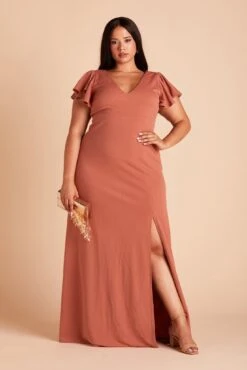 Hannah Crepe Dress - Terracotta -Elegance Bridal Store 3e8d6b5853b9cf1624e59e5ec96882cf 9786700b 0ae0 466a 9764 b20ad9977ffd