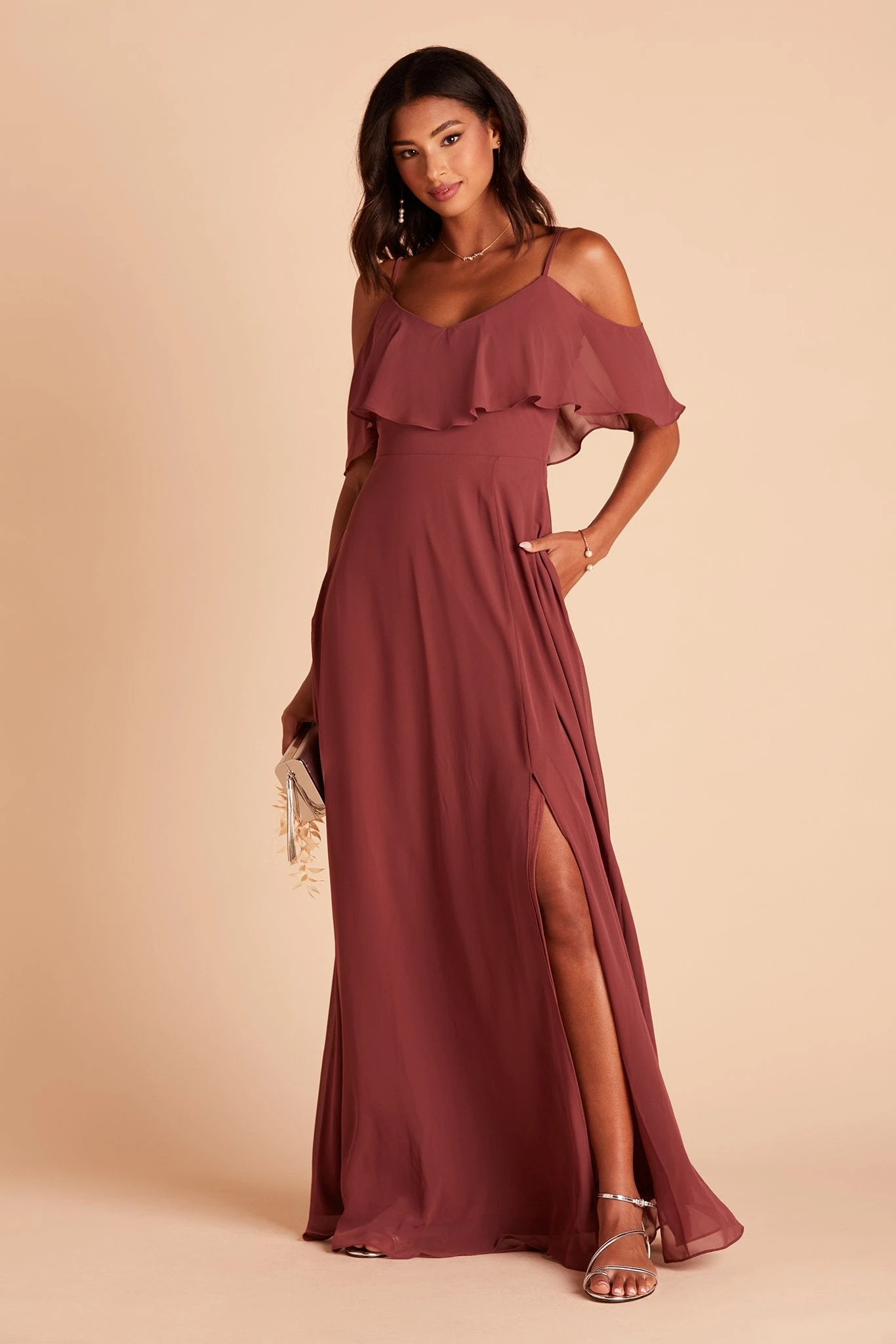 Jane Convertible Dress - Rosewood 3 Jane Convertible Dress - Rosewood