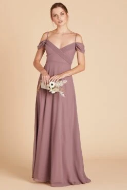 Spence Convertible Dress - Dark Mauve