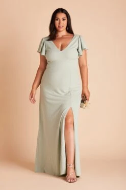 Hannah Crepe Dress - Sage -Elegance Bridal Store 44db31959d63f74c1afb78f053a5d144 886b6a0a 67dd 407d bdae cc20362639e2