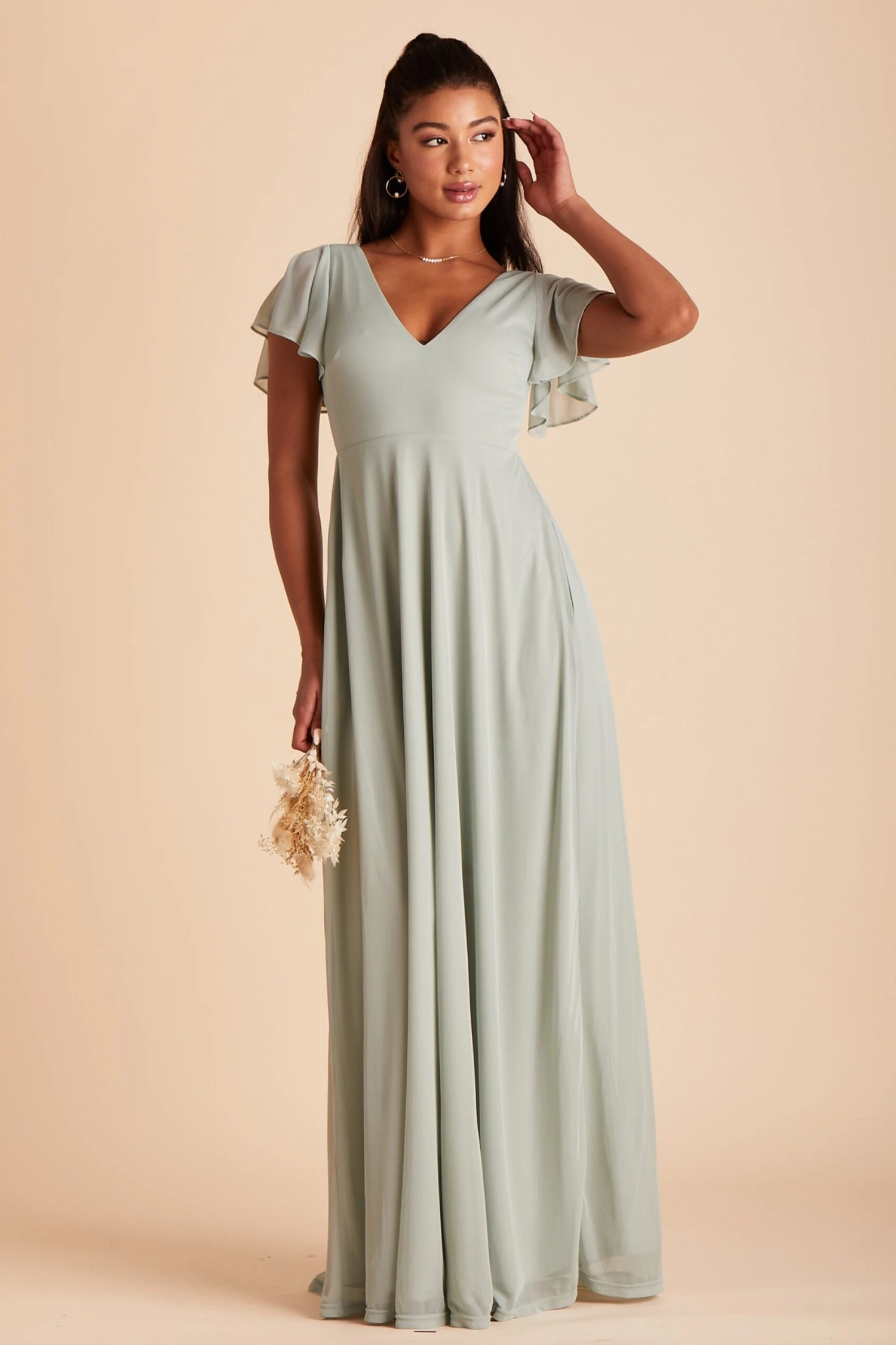 Hannah Dress - Sage 8 Hannah Dress - Sage - Image 6