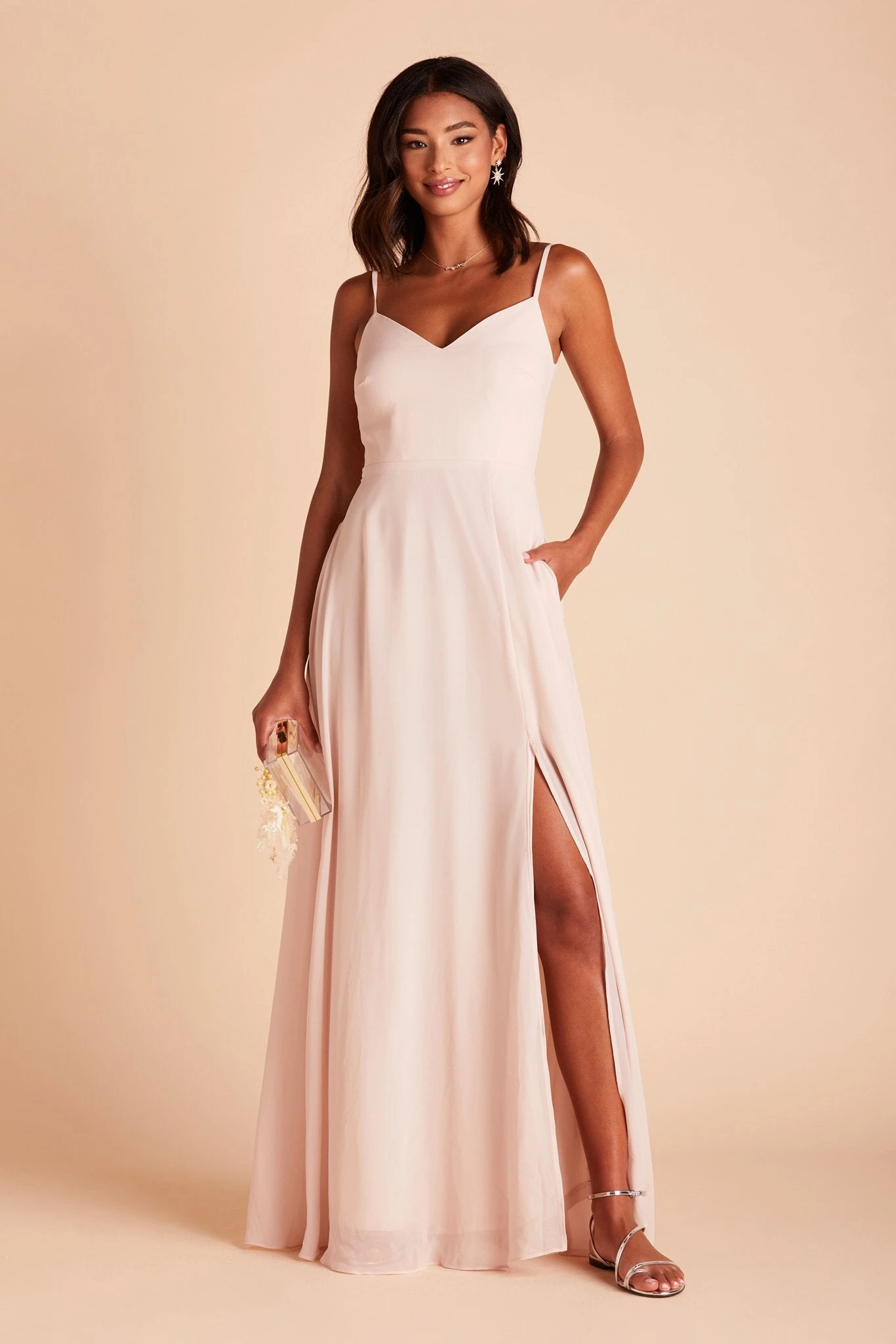 Devin Convertible Dress - Pale Blush 11 Devin Convertible Dress - Pale Blush - Image 9