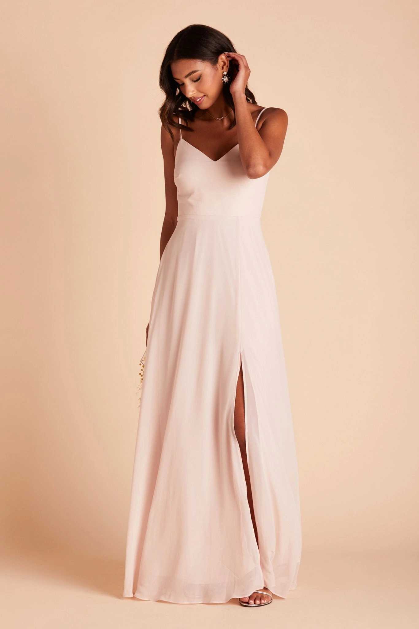 Devin Convertible Dress - Pale Blush 10 Devin Convertible Dress - Pale Blush - Image 8