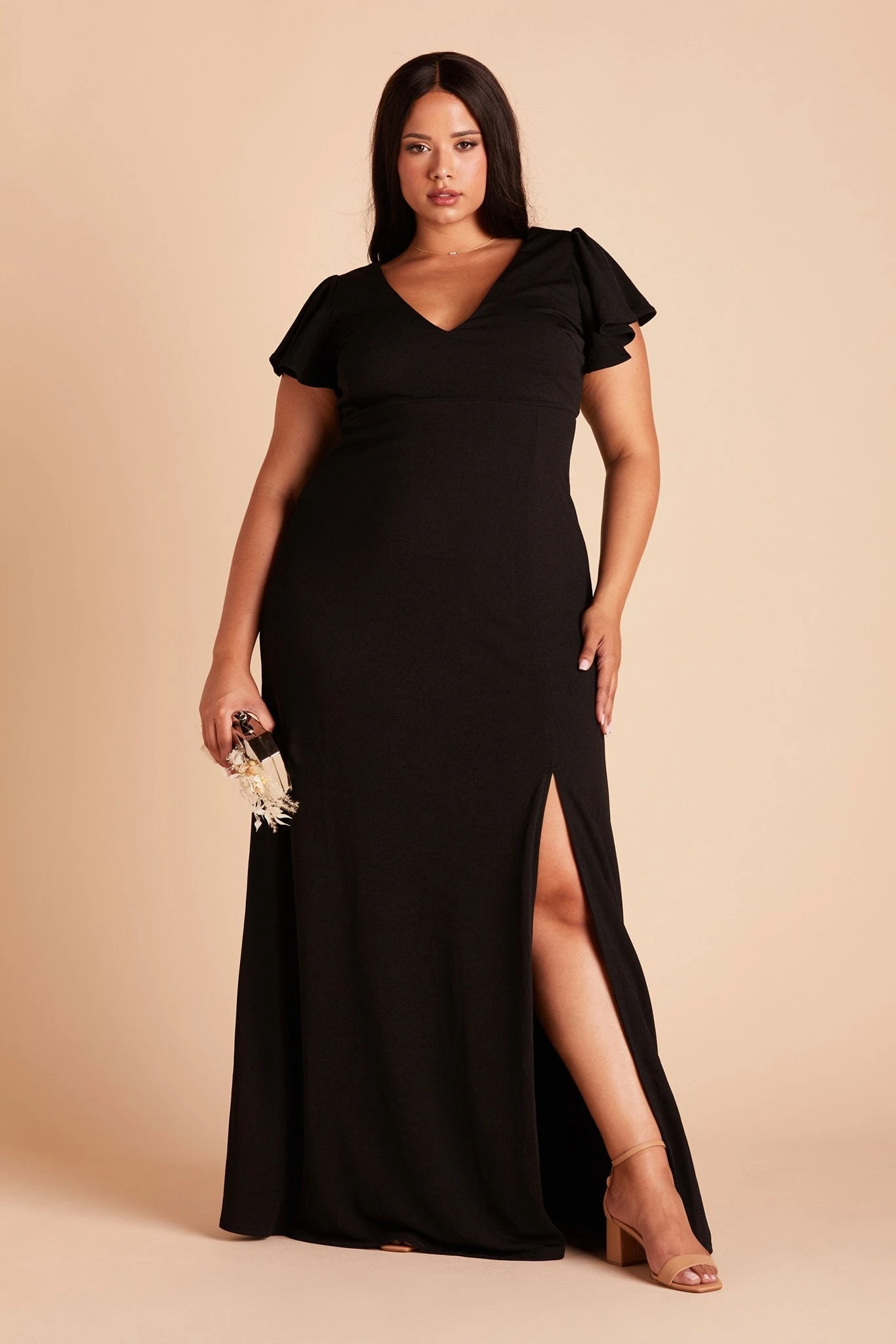 Hannah Crepe Dress - Black 14 Hannah Crepe Dress - Black - Image 12