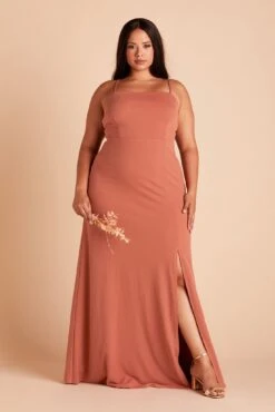 Benny Crepe Dress - Terracotta -Elegance Bridal Store 4b8a9cd2230230c0f515fc3fa0488219 f60bfa30 8767 4871 b4cf ba94f6ef99d7