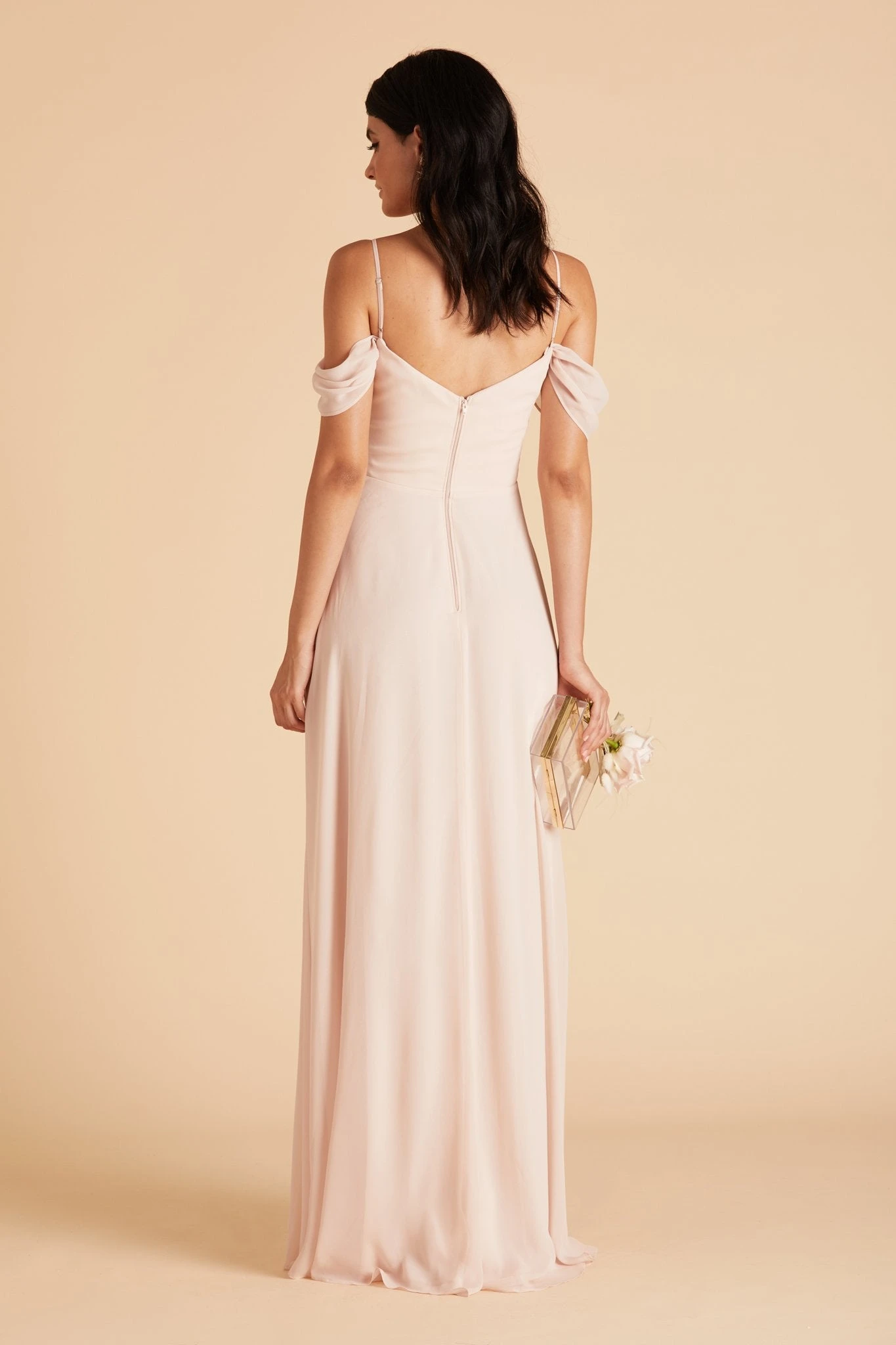 Devin Convertible Dress - Pale Blush 18 Devin Convertible Dress - Pale Blush - Image 16