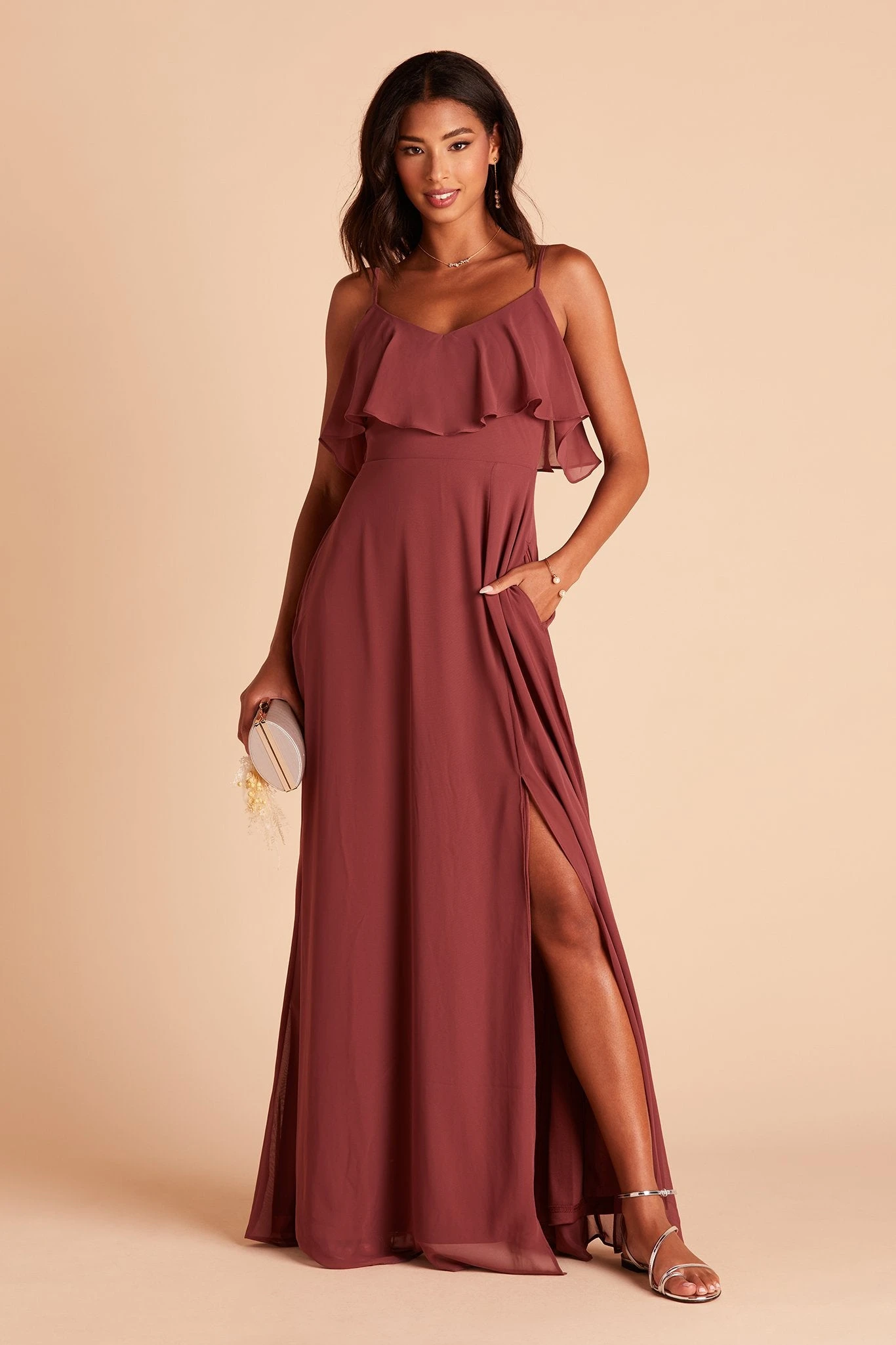 Jane Convertible Dress - Rosewood 5 Jane Convertible Dress - Rosewood - Image 3