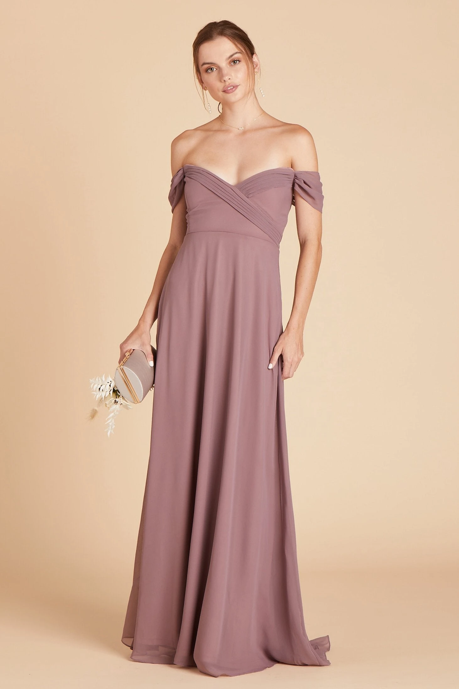 Spence Convertible Dress - Dark Mauve 8 Spence Convertible Dress - Dark Mauve - Image 6