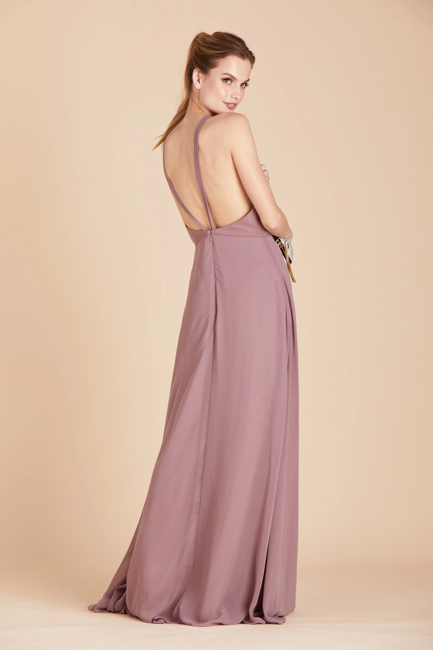 Moni Convertible Dress - Dark Mauve 4 Moni Convertible Dress - Dark Mauve - Image 2