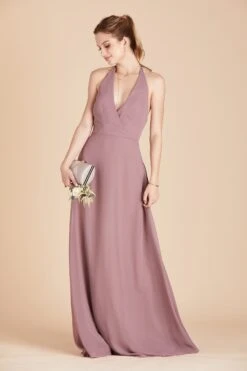 Moni Convertible Dress - Dark Mauve