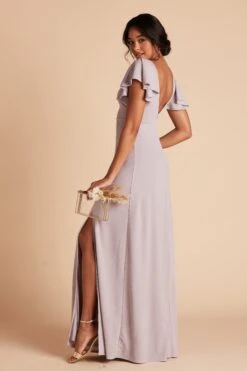 Hannah Crepe Dress - Lilac -Elegance Bridal Store 5a8bcf096f01d0568b375f19e85b36b7