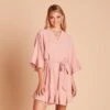 Kenny Ruffle Robe - Dusty Rose 1 Kenny Ruffle Robe - Dusty Rose -Elegance Bridal Store 5bea3bf592d3678474ce164b5c47b375