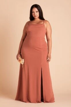 Ash Crepe Dress - Terracotta -Elegance Bridal Store 5dcf278ffd403ef72a8674e844625fcf a11780e4 d91c 4184 8749 c3c28987ca30