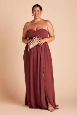 Grace Convertible Dress - Rosewood