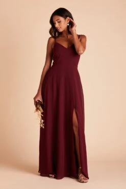 Devin Convertible Dress - Cabernet -Elegance Bridal Store 604b4e04ae14f1041ad1c7e55b259092