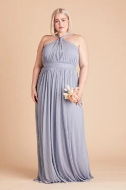Kiko Dress - Dusty Blue