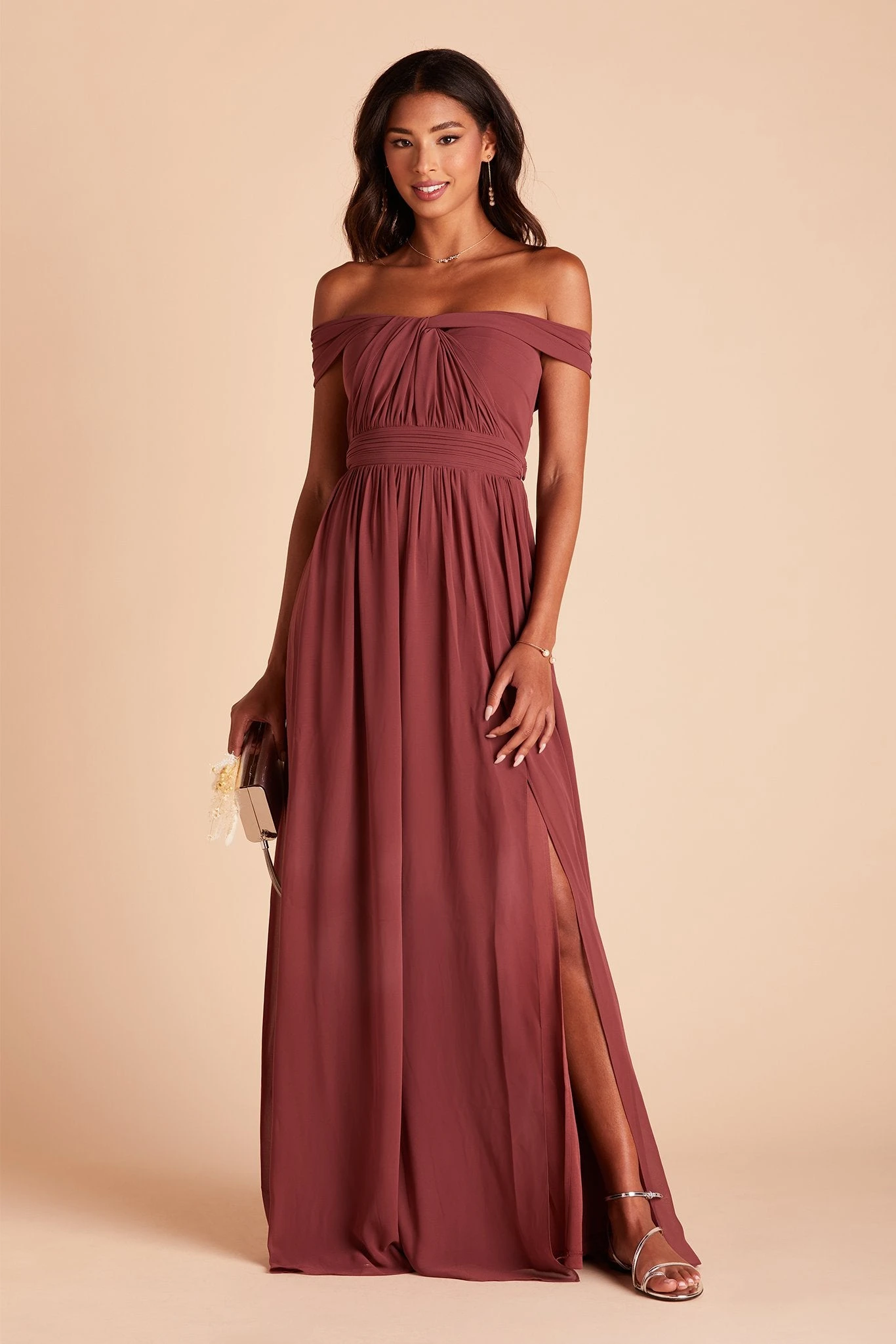 Grace Convertible Dress - Rosewood 14 Grace Convertible Dress - Rosewood - Image 12