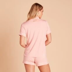 Jonny Pajama Set - Rose Pink -Elegance Bridal Store 6937d4ff8b1f551a6a0f2e0150ca0bbc