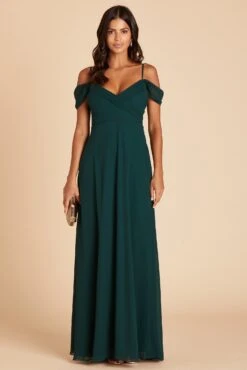 Spence Convertible Dress - Emerald -Elegance Bridal Store 69b599e1946b16ba704a79889fe81ee5