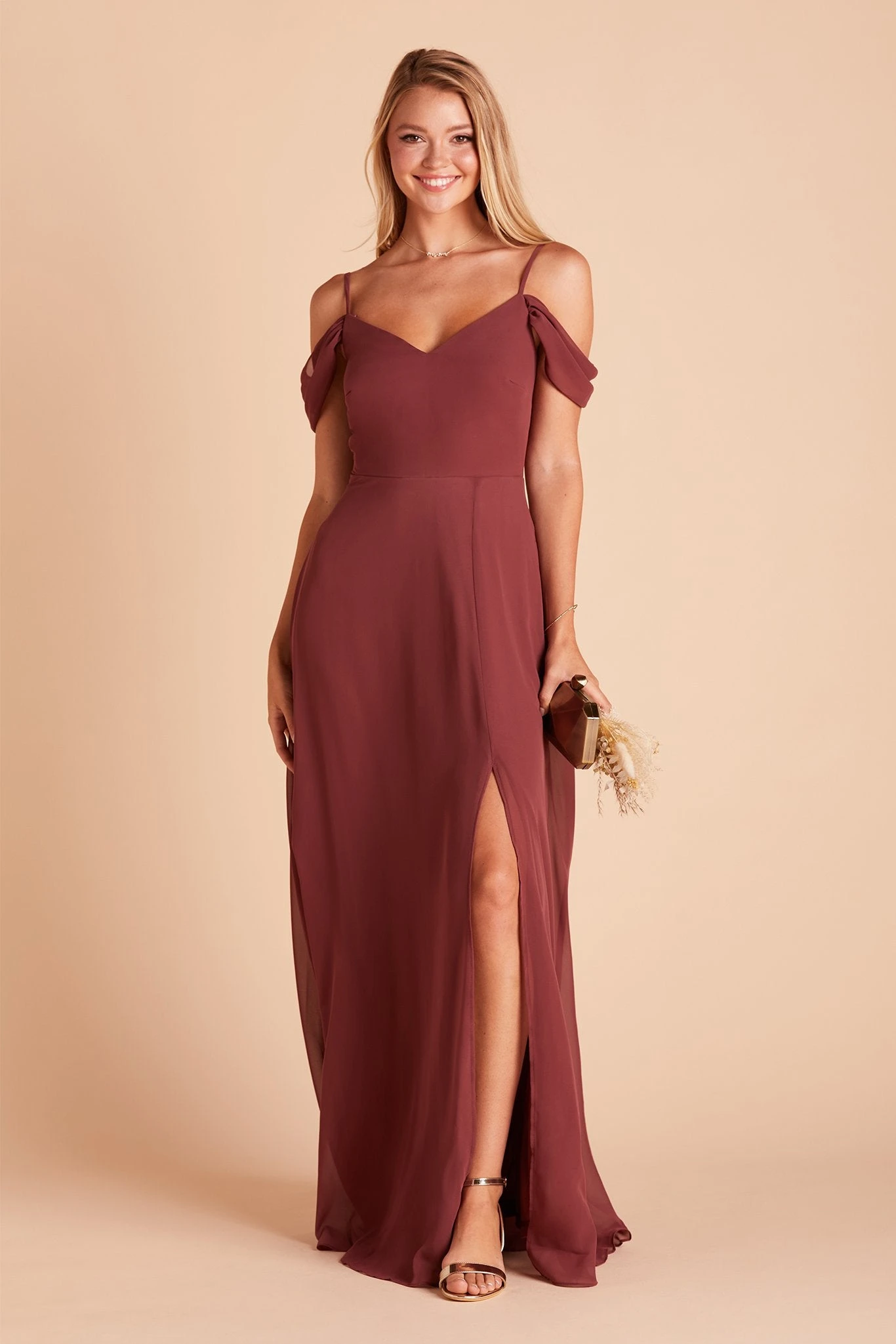 Devin Convertible Dress - Rosewood 6 Devin Convertible Dress - Rosewood - Image 4