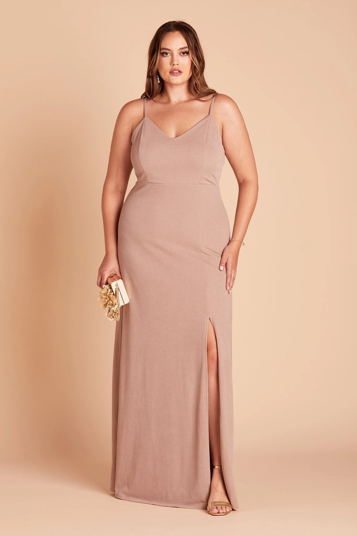 Jay Dress - Taupe 14 Jay Dress - Taupe - Image 12