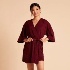 Karen Robe - Cabernet -Elegance Bridal Store 7ab513d3d613abfc3bfab42d1a99ac94