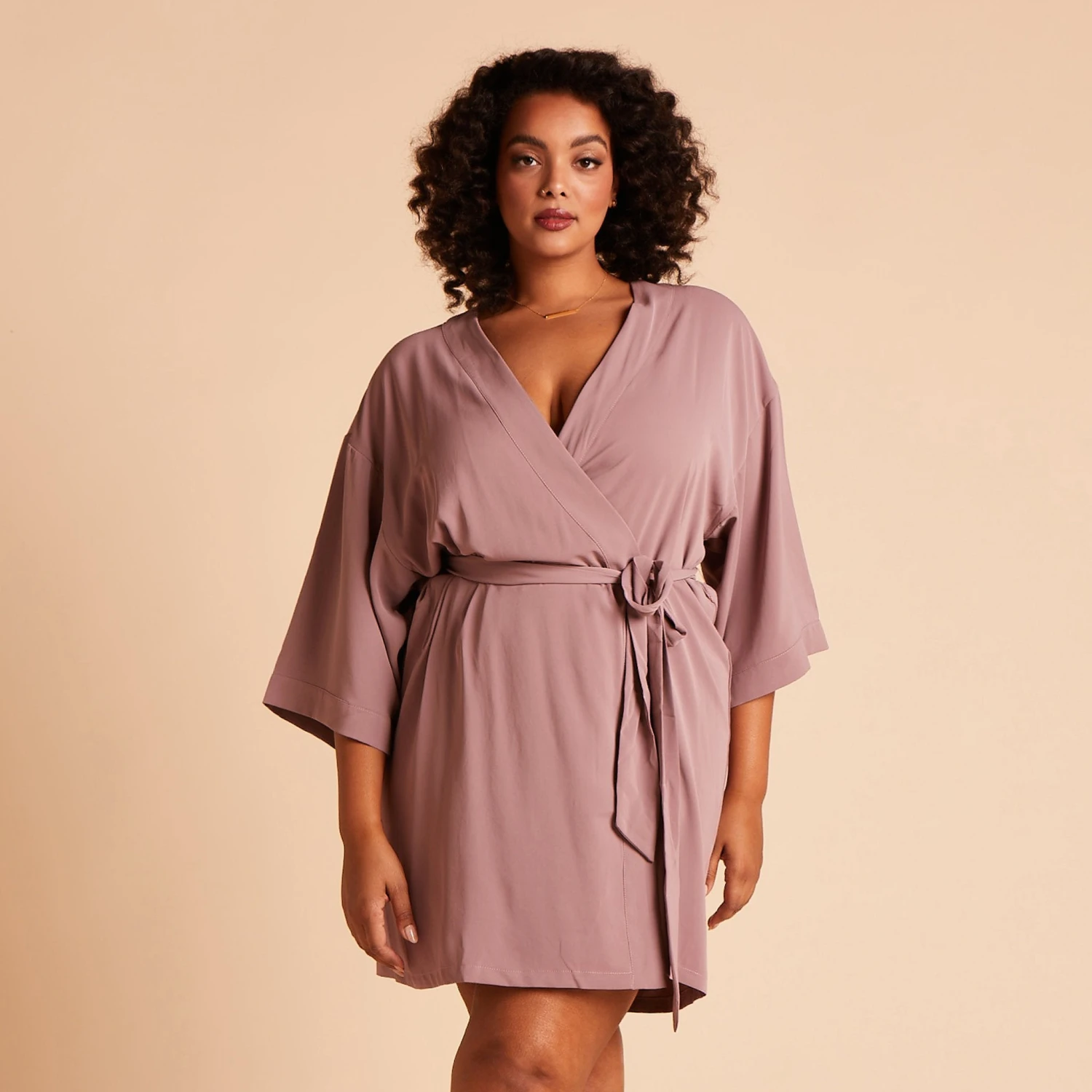 Karen Robe - Dark Mauve 5 Karen Robe - Dark Mauve - Image 3