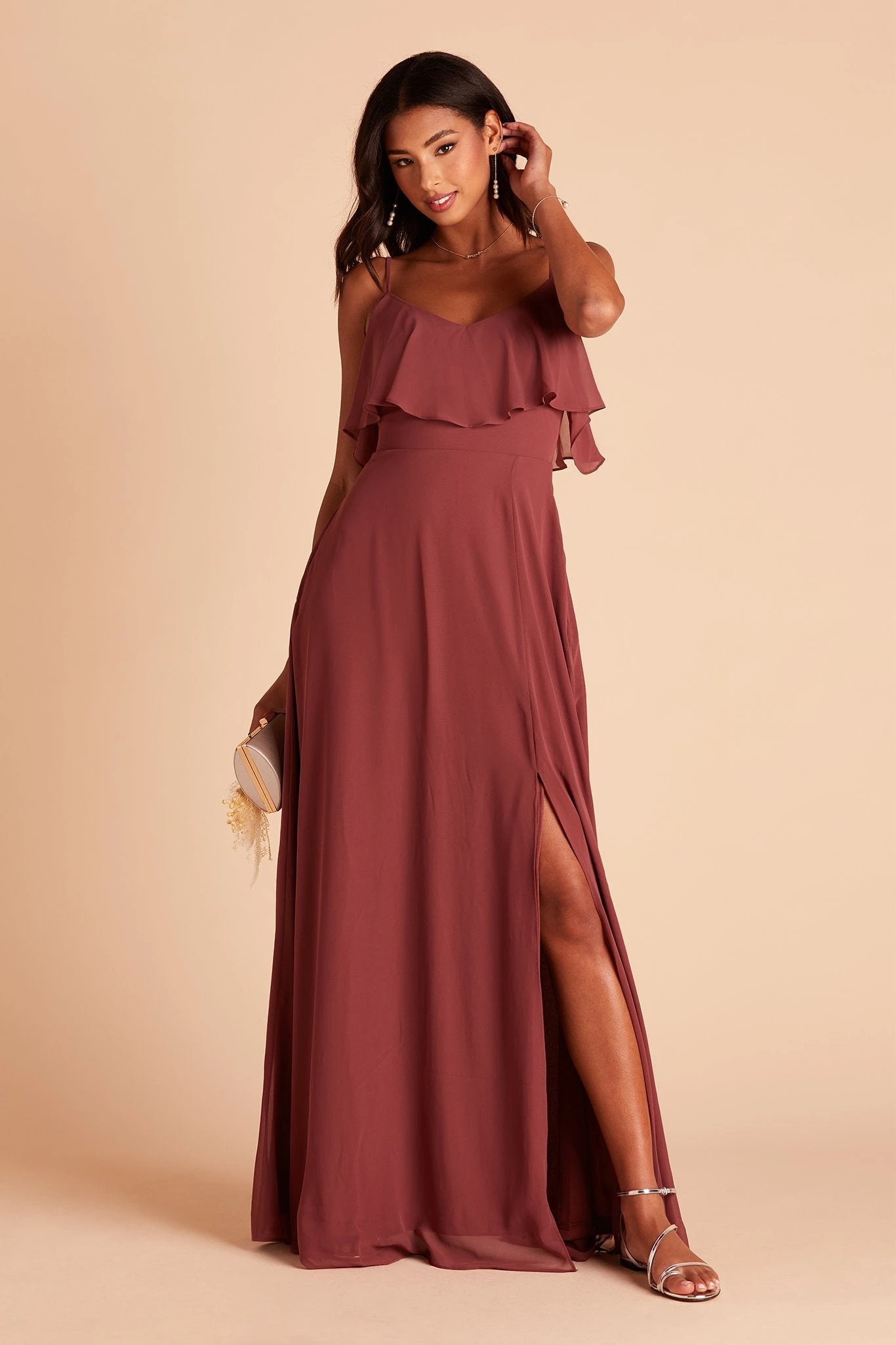 Jane Convertible Dress - Rosewood 9 Jane Convertible Dress - Rosewood - Image 7