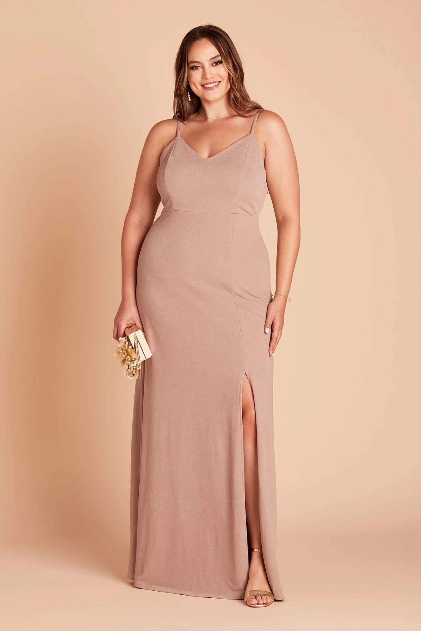 Jay Dress - Taupe 15 Jay Dress - Taupe - Image 13