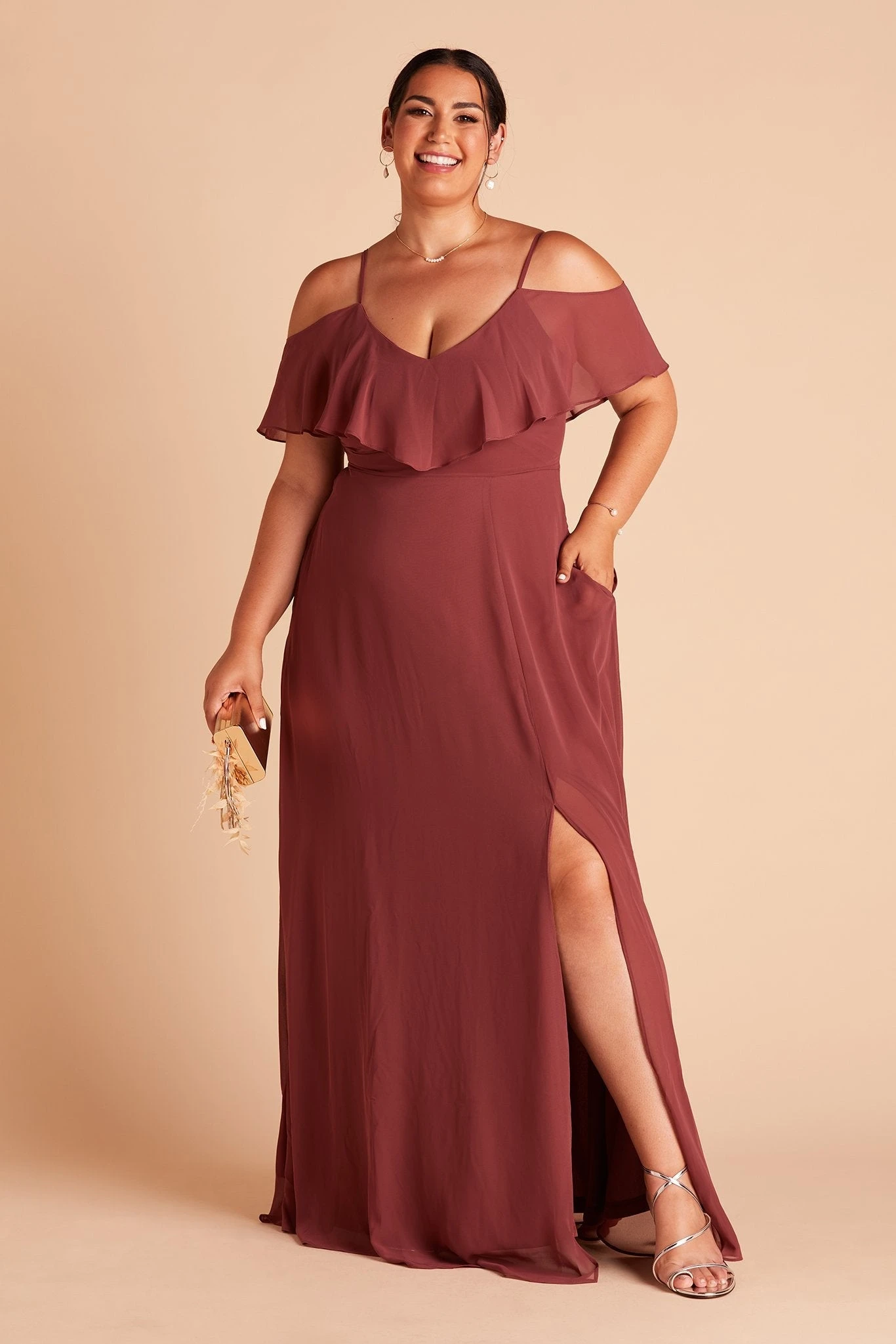 Jane Convertible Dress - Rosewood 14 Jane Convertible Dress - Rosewood - Image 12